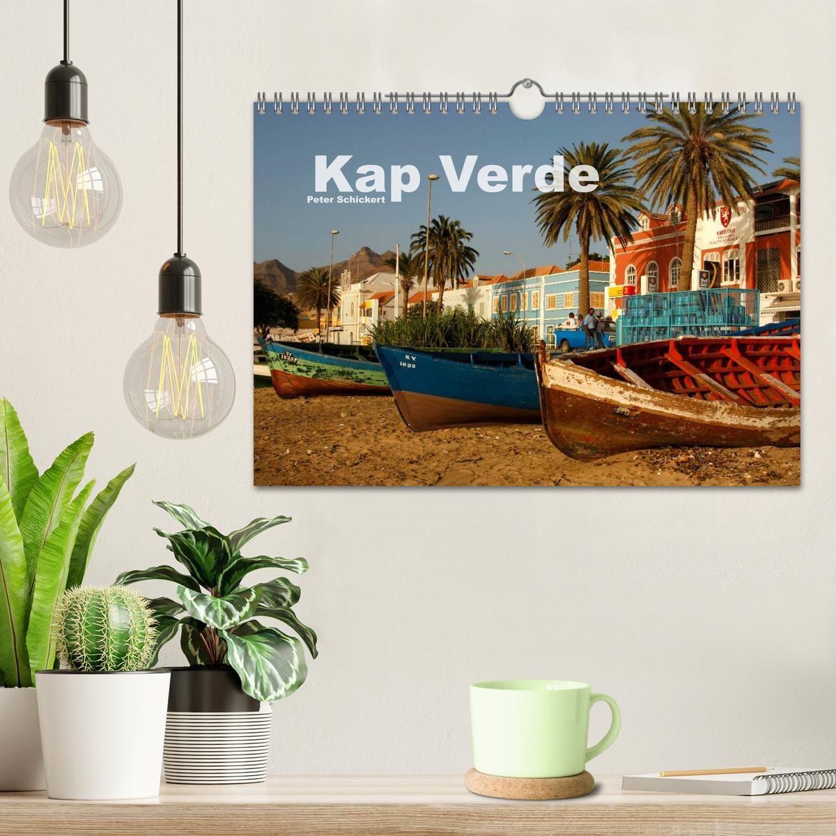 Bild: 9783435740659 | Kap Verde (Wandkalender 2025 DIN A4 quer), CALVENDO Monatskalender