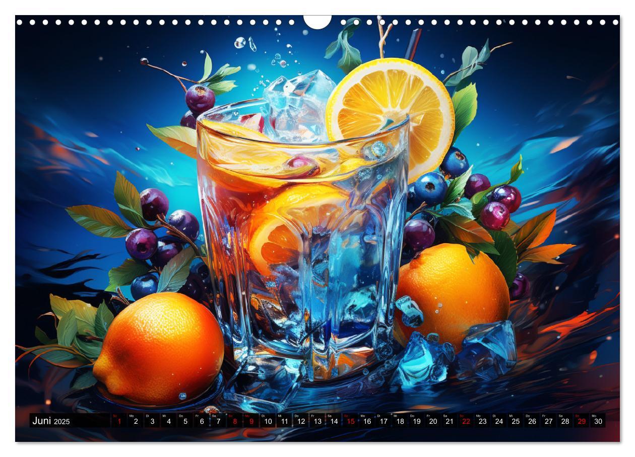 Bild: 9783383877490 | Cocktails. Fruchtige Getränke-Vielfalt (Wandkalender 2025 DIN A3...