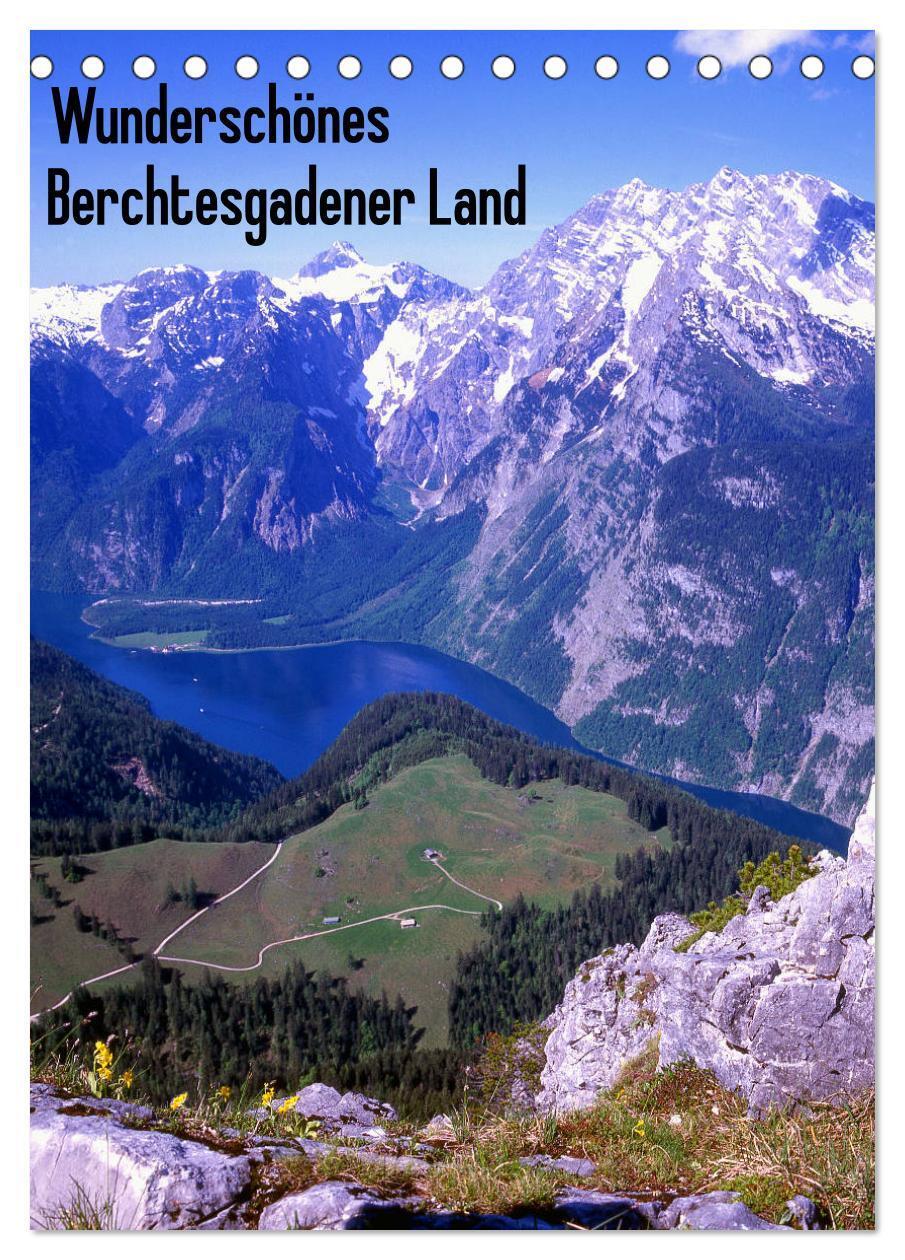 Cover: 9783435987221 | Wunderschönes Berchtesgadener Land (Tischkalender 2025 DIN A5...