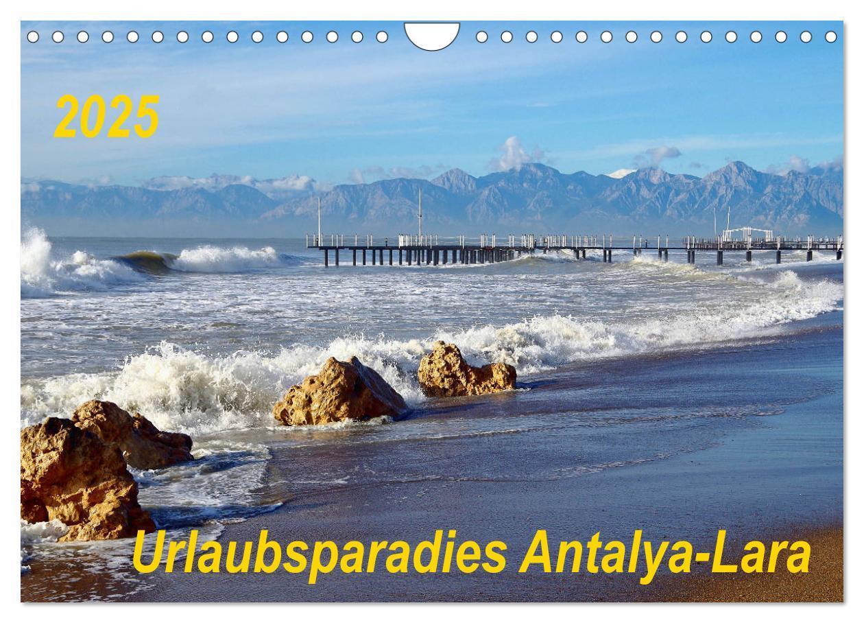 Cover: 9783435128532 | Urlaubsparadies Antalya-Lara (Wandkalender 2025 DIN A4 quer),...