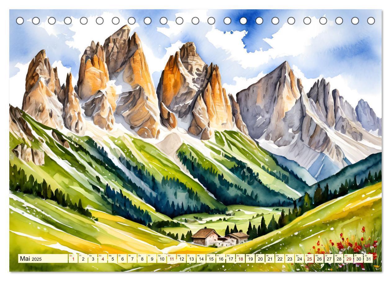 Bild: 9783457176405 | Italien - La dolce vita (Tischkalender 2025 DIN A5 quer), CALVENDO...