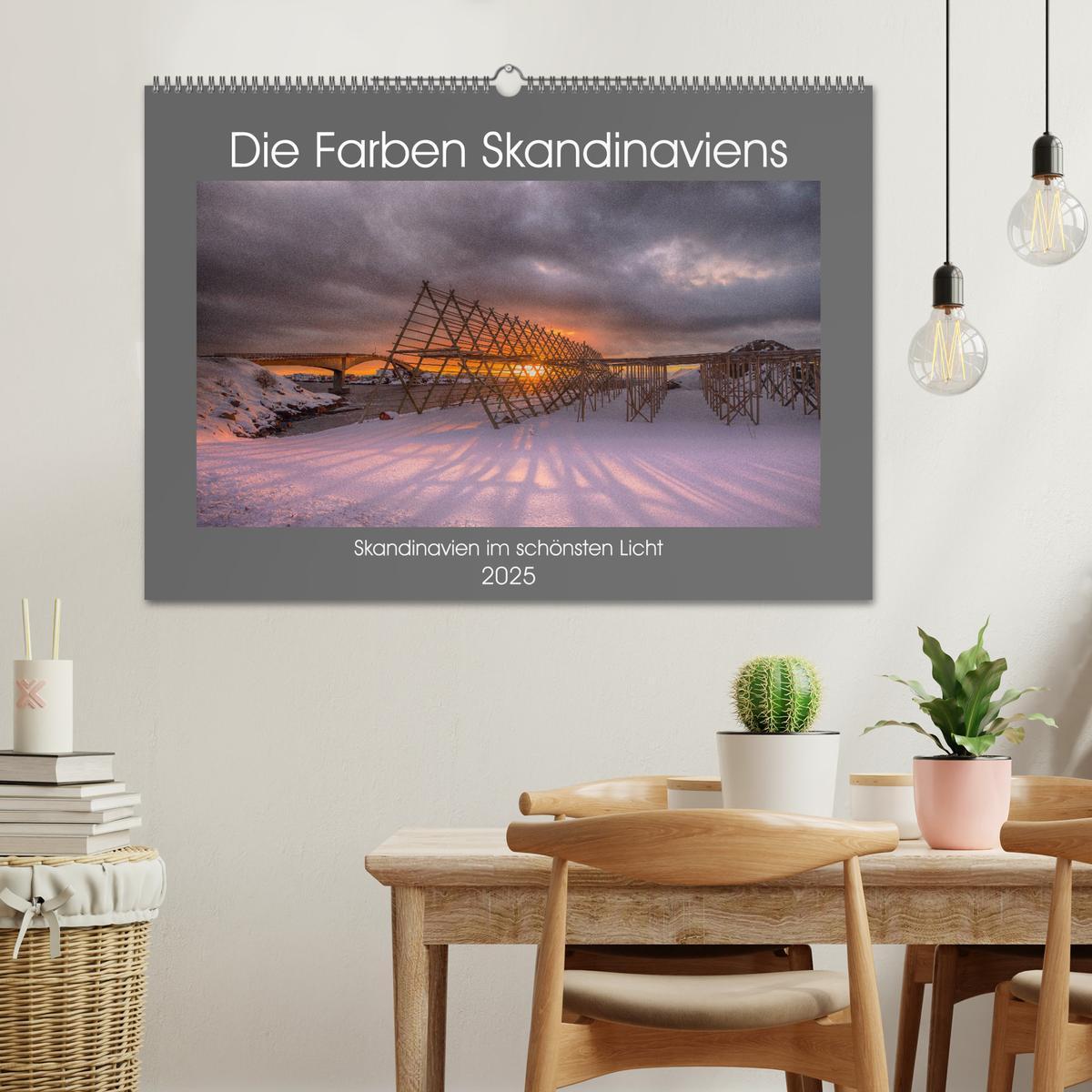 Bild: 9783435218189 | Die Farben Skandinaviens (Wandkalender 2025 DIN A2 quer), CALVENDO...