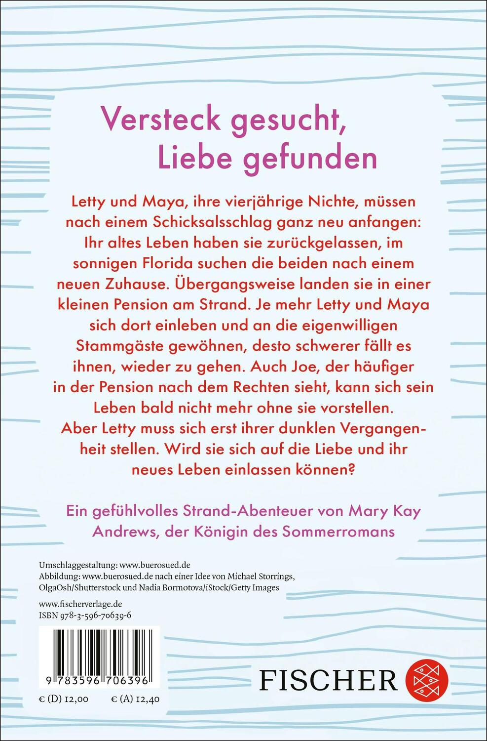 Rückseite: 9783596706396 | Das Glück wartet am Strand | Mary Kay Andrews | Taschenbuch | 560 S.