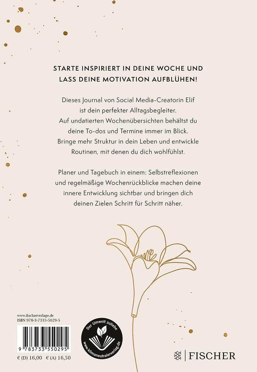 Rückseite: 9783733550295 | Bloom to Inspire | Elif-Sima Bayrak | Buch | 240 S. | Deutsch | 2022