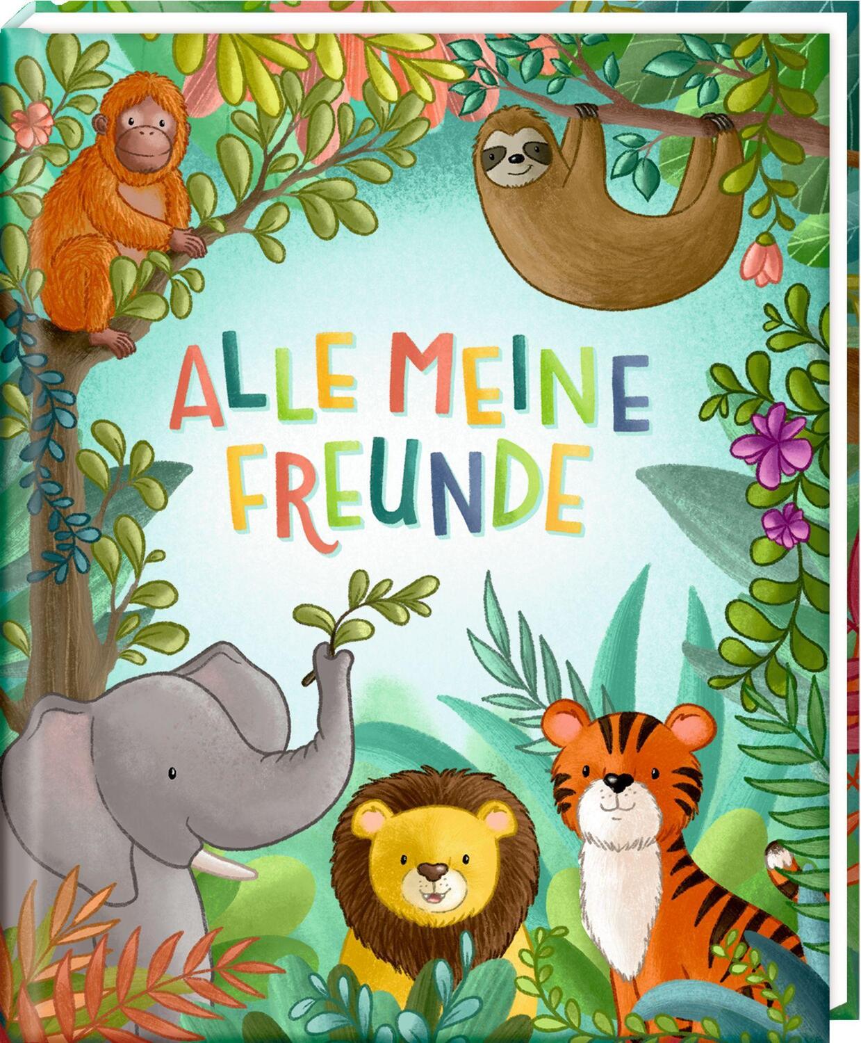 Cover: 4050003956411 | Freundebuch - Alle meine Freunde. Wilde Tiere | Wilde Tiere | Buch