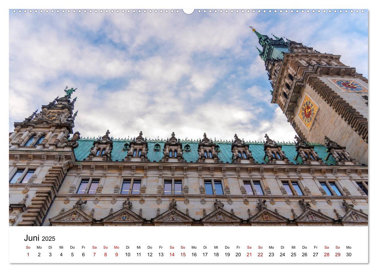 Bild: 9783435215003 | Die farbige Hafenstadt Hamburg (Wandkalender 2025 DIN A2 quer),...