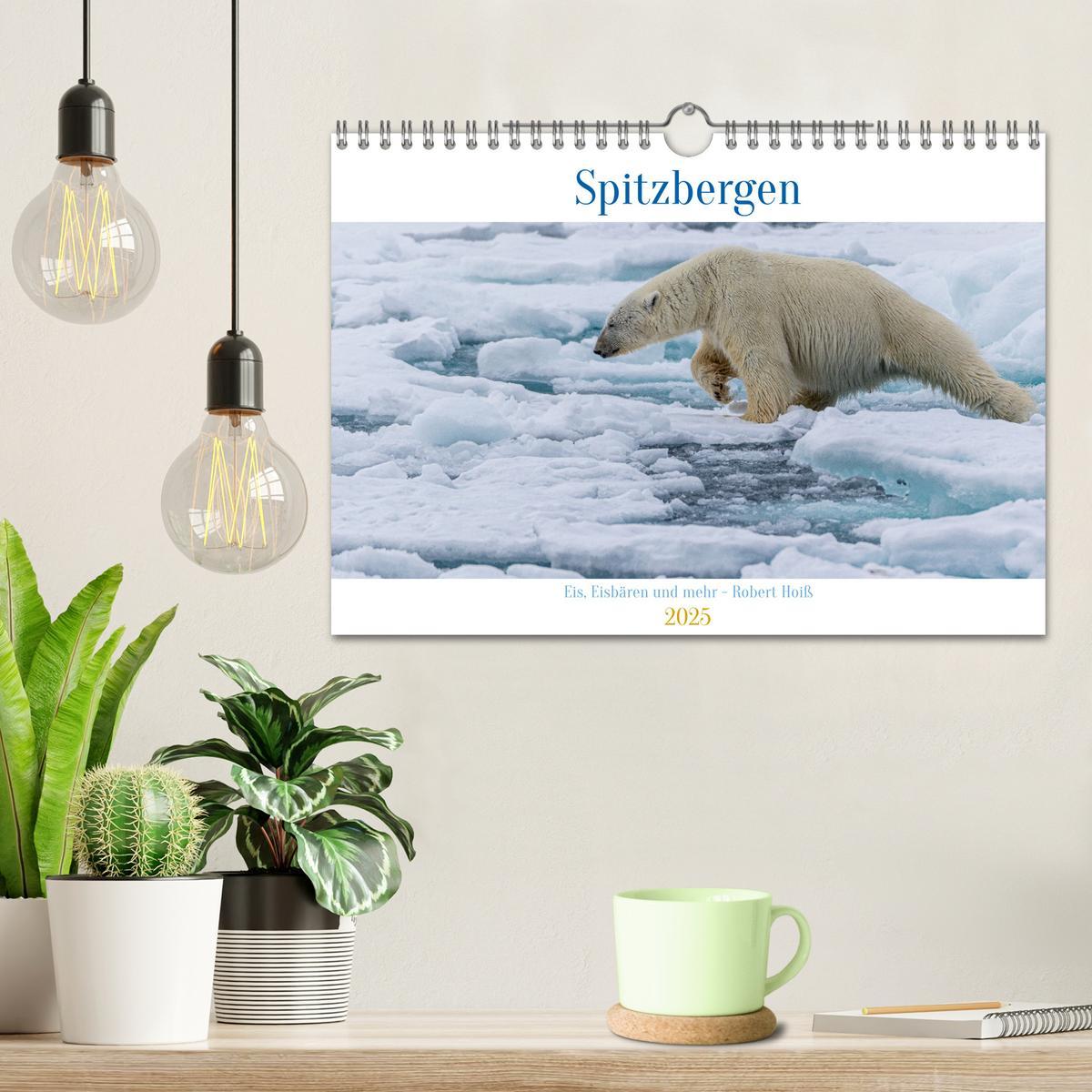 Bild: 9783457228692 | Spitzbergen - Eis, Eisbären und mehr (Wandkalender 2025 DIN A4...