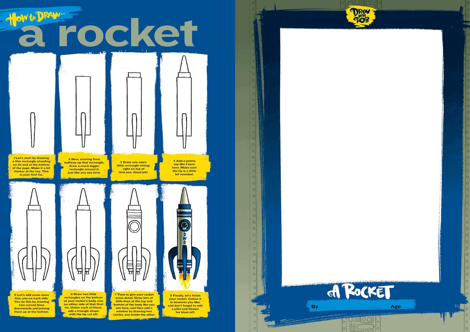 Bild: 9780008627591 | Draw With Rob: In Space | Rob Biddulph | Taschenbuch | 2023