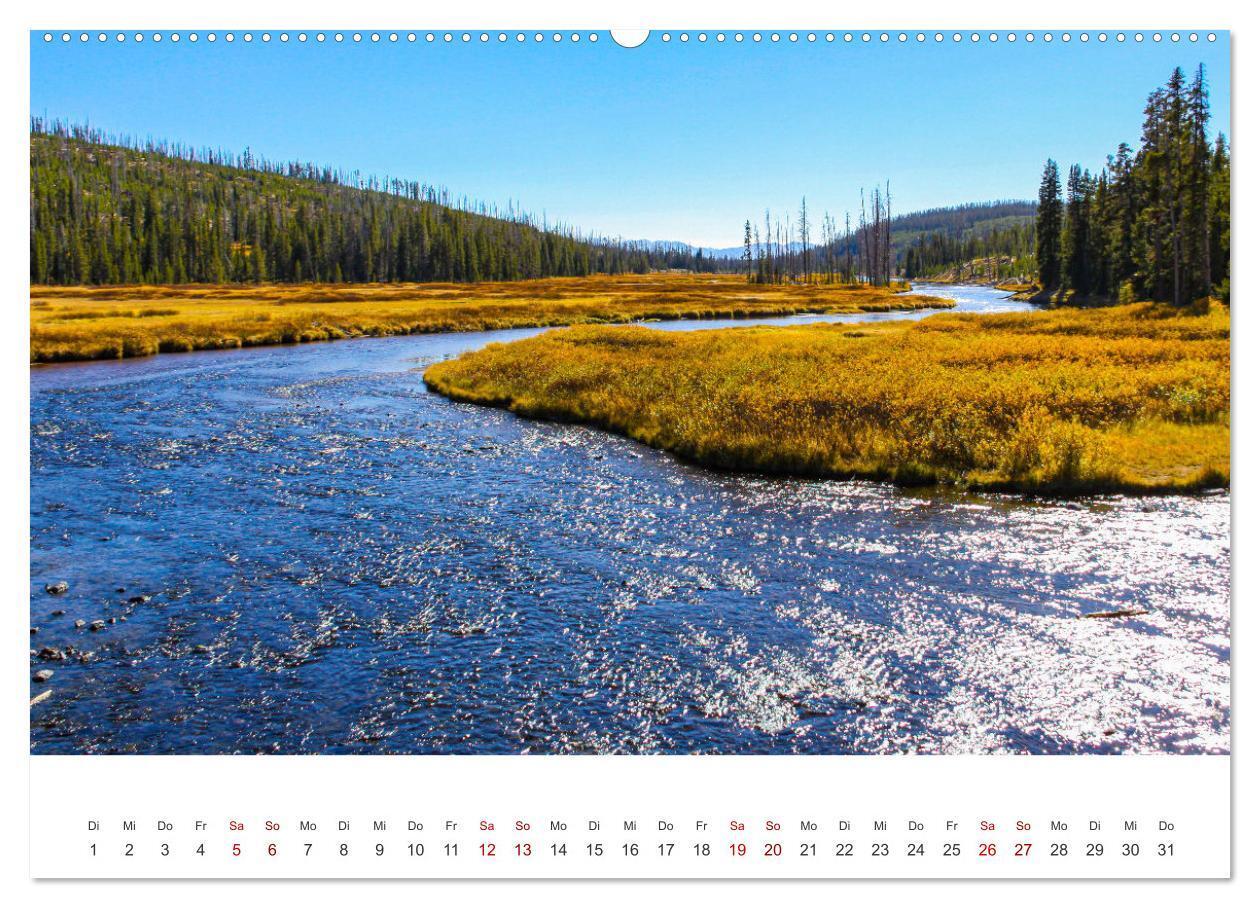 Bild: 9783435045945 | Im Farbenspiel des Yellowstone Natl. Park (Wandkalender 2025 DIN A2...