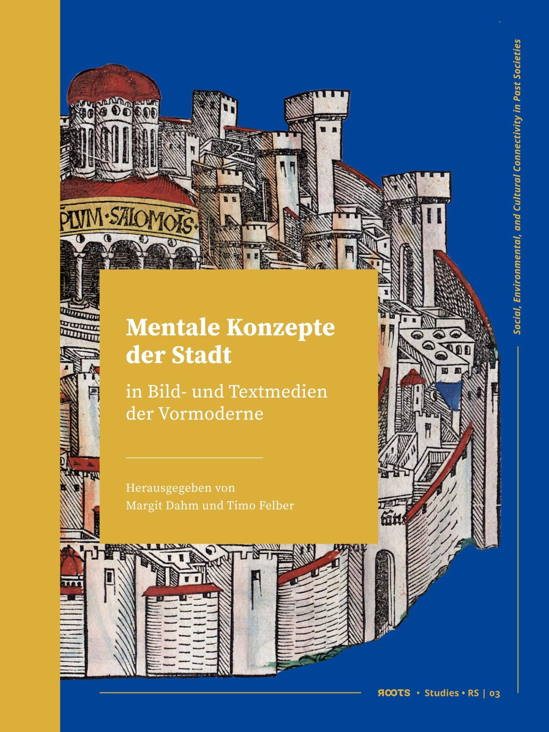 Cover: 9789464270587 | Mentale Konzepte der Stadt in Bild- und Textmedien der Vormoderne