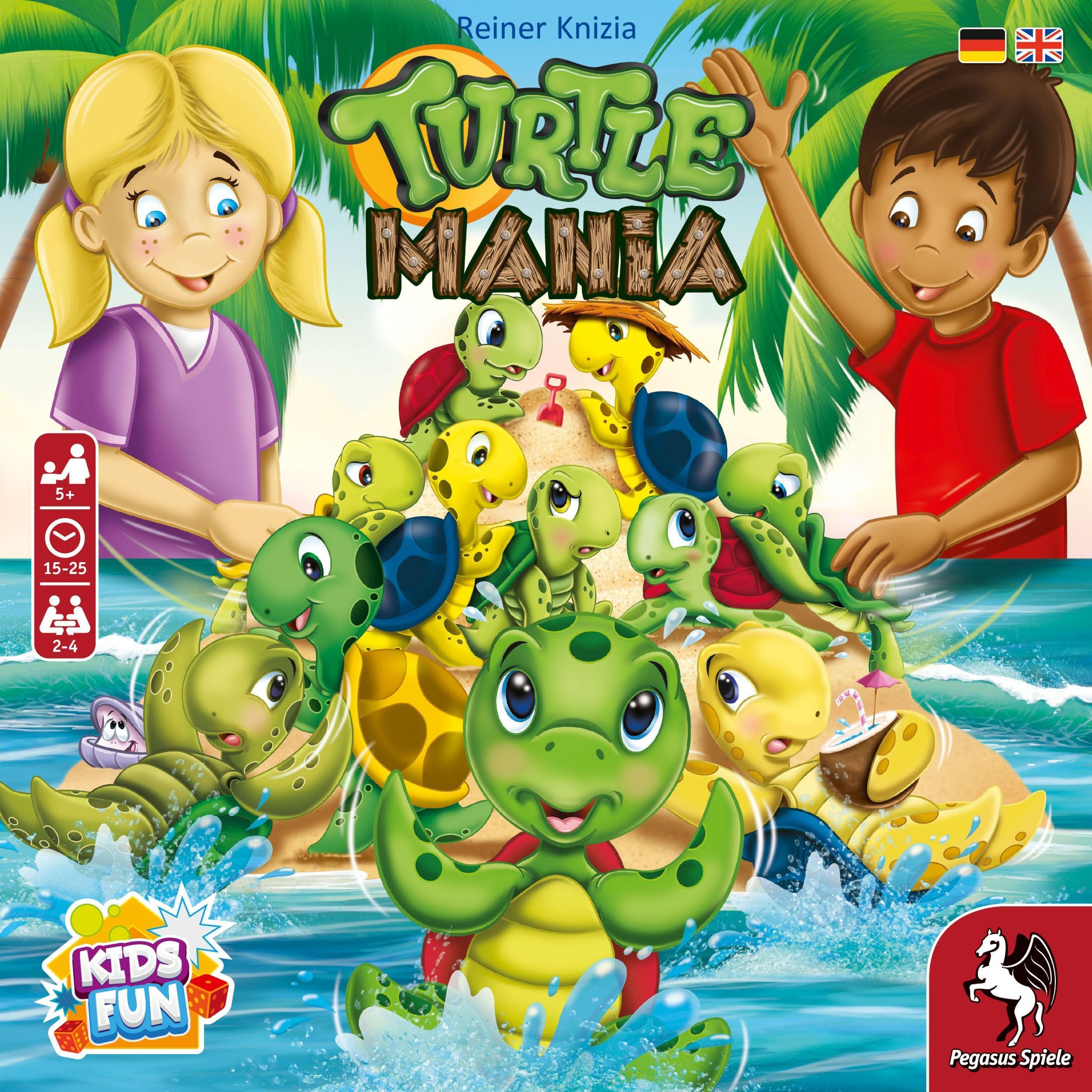 Cover: 4250231717390 | Turtle Mania | Spiel | 65500G | Deutsch | 2022 | Pegasus