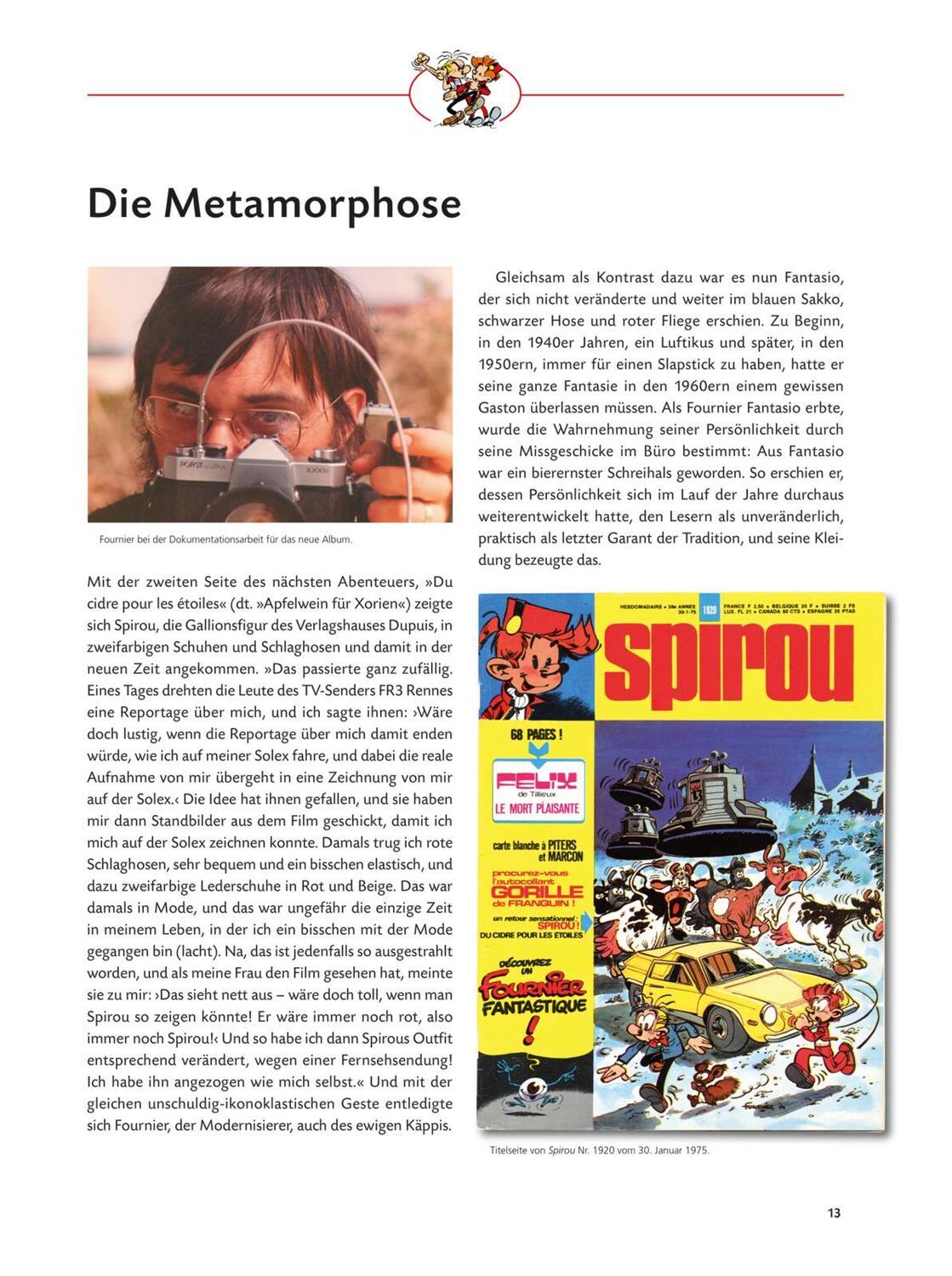 Bild: 9783551716309 | Spirou und Fantasio Gesamtausgabe 10: 1972-1975 | Jean-Claude Fournier