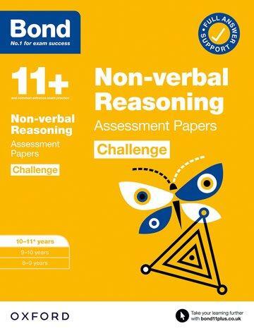 Cover: 9780192778314 | Bond 11+: Bond 11+ Non-verbal Reasoning Challenge Assessment Papers...