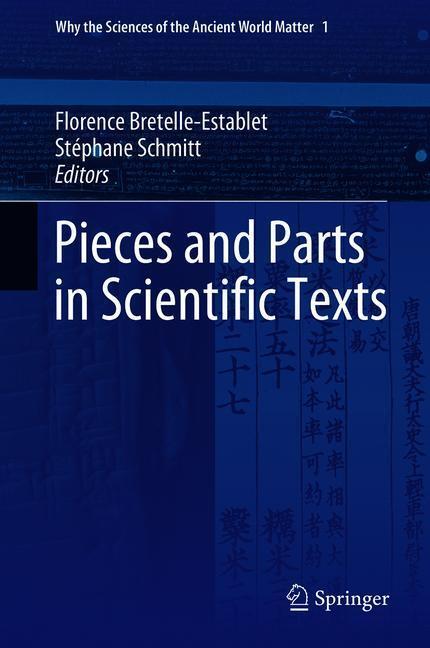 Cover: 9783319784663 | Pieces and Parts in Scientific Texts | Stéphane Schmitt (u. a.) | Buch