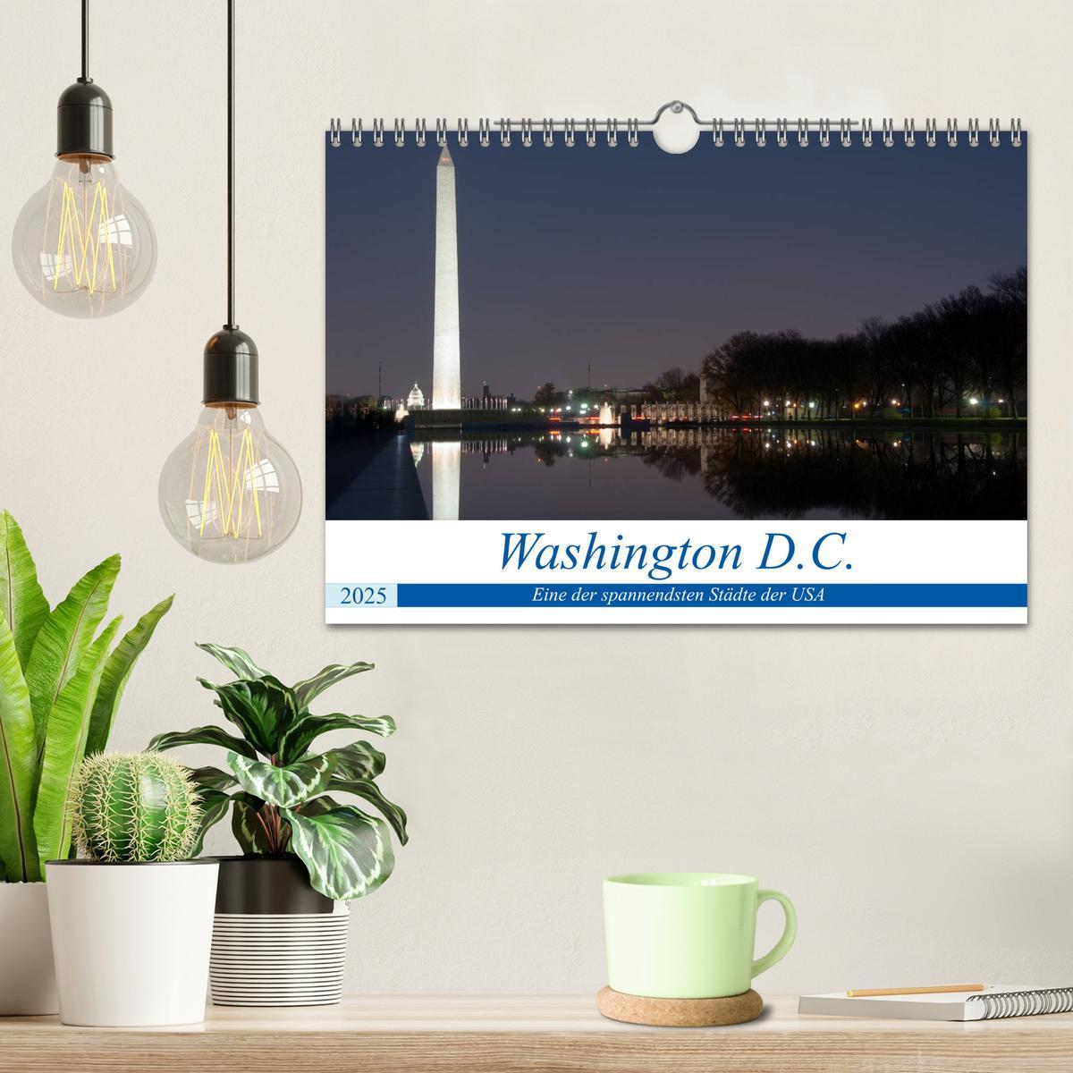 Bild: 9783435719594 | Washington D.C. (Wandkalender 2025 DIN A4 quer), CALVENDO...