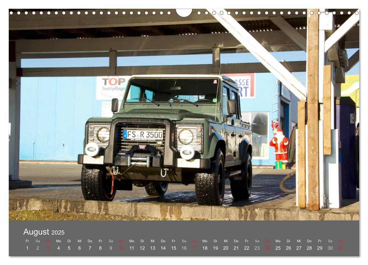 Bild: 9783435505890 | Defender für's Grobe (Wandkalender 2025 DIN A3 quer), CALVENDO...