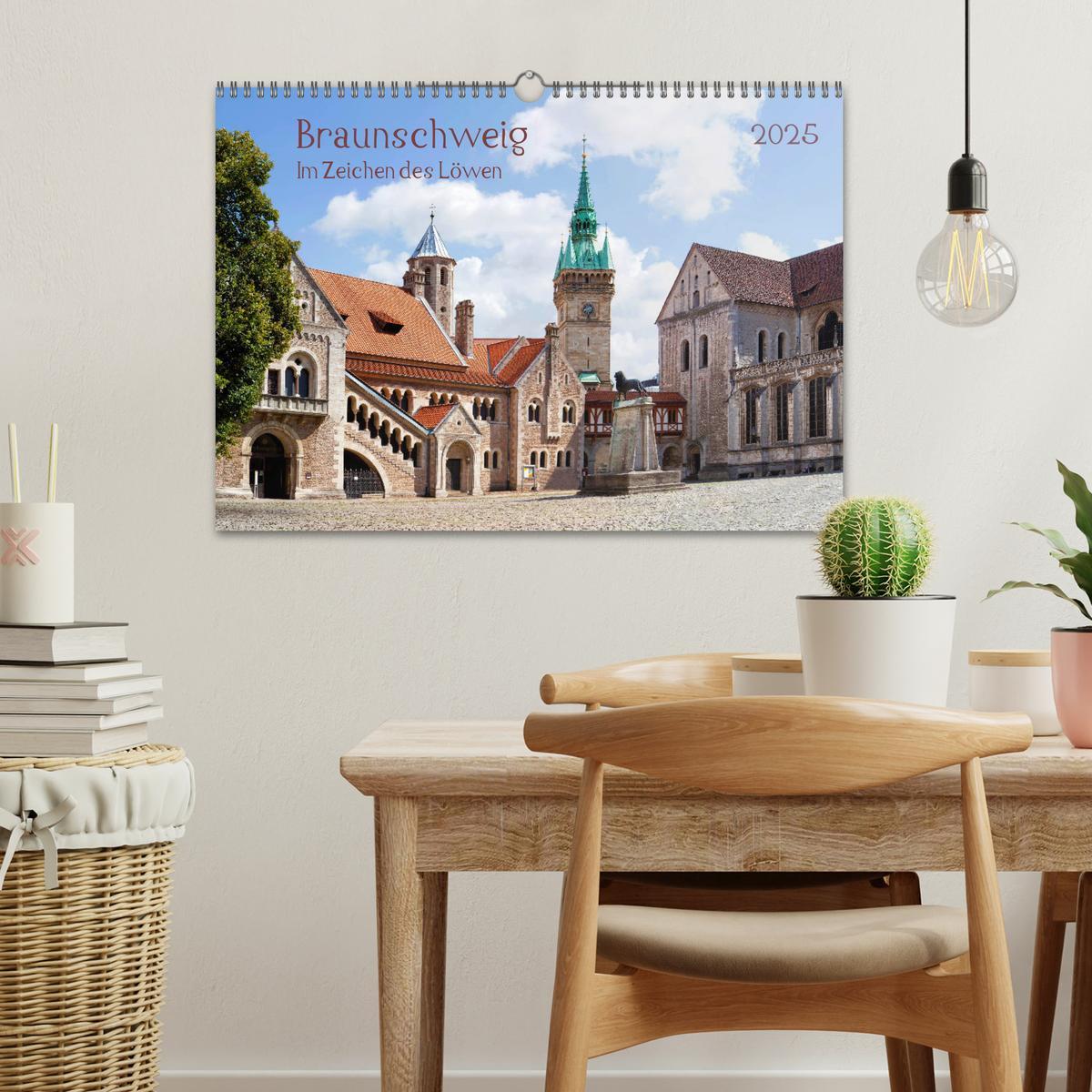 Bild: 9783435194360 | Braunschweig Im Zeichen des Löwen (Wandkalender 2025 DIN A3 quer),...