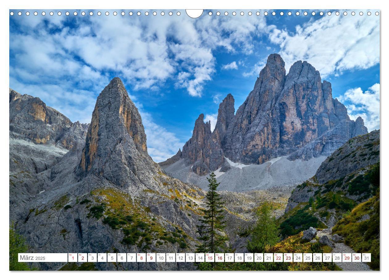 Bild: 9783457131886 | Sextener Dolomiten (Wandkalender 2025 DIN A3 quer), CALVENDO...