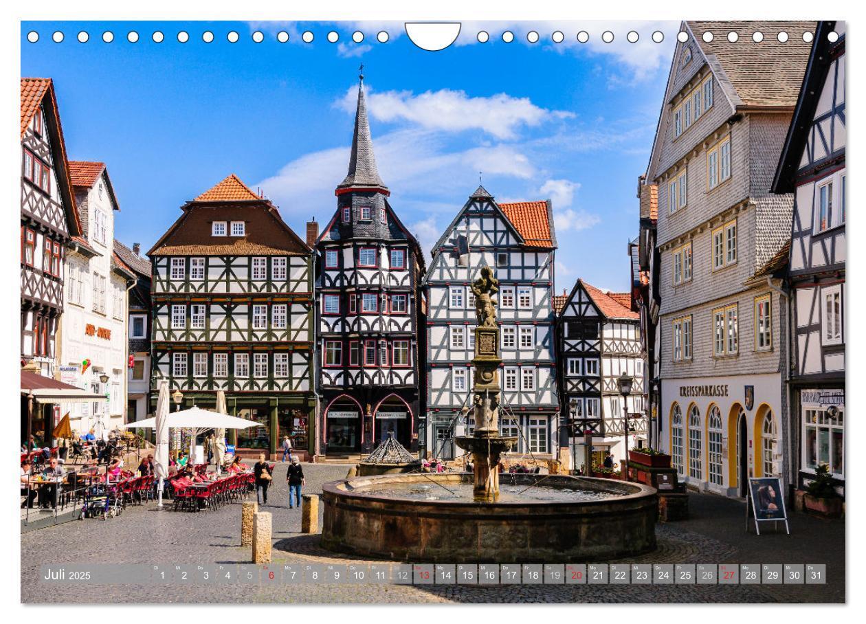 Bild: 9783435643875 | Ein Blick auf Fritzlar (Wandkalender 2025 DIN A4 quer), CALVENDO...