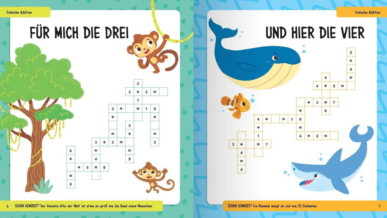 Bild: 9783741526985 | Mathe-Zahlenkreuze - Plus und Minus | Annabel Savery | Taschenbuch