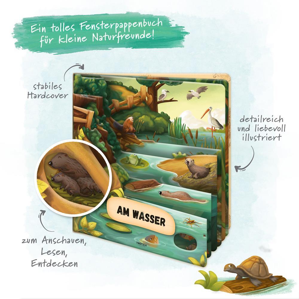 Bild: 9783965521551 | Trötsch Fensterbuch Am Wasser | Petra Bartikova | Buch | Erstes Wissen