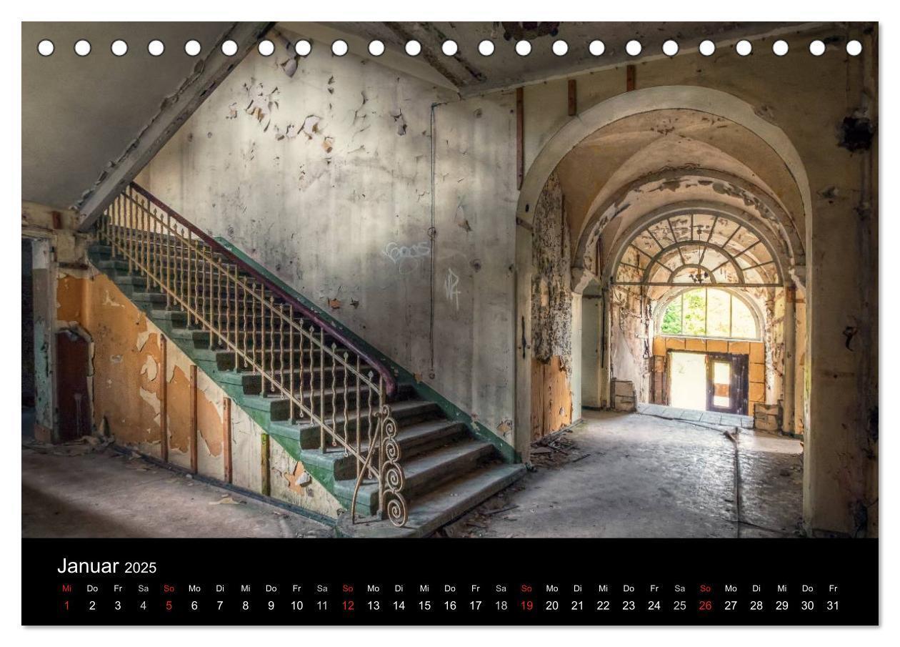 Bild: 9783435482870 | Verlassene Orte im Harz (Tischkalender 2025 DIN A5 quer), CALVENDO...