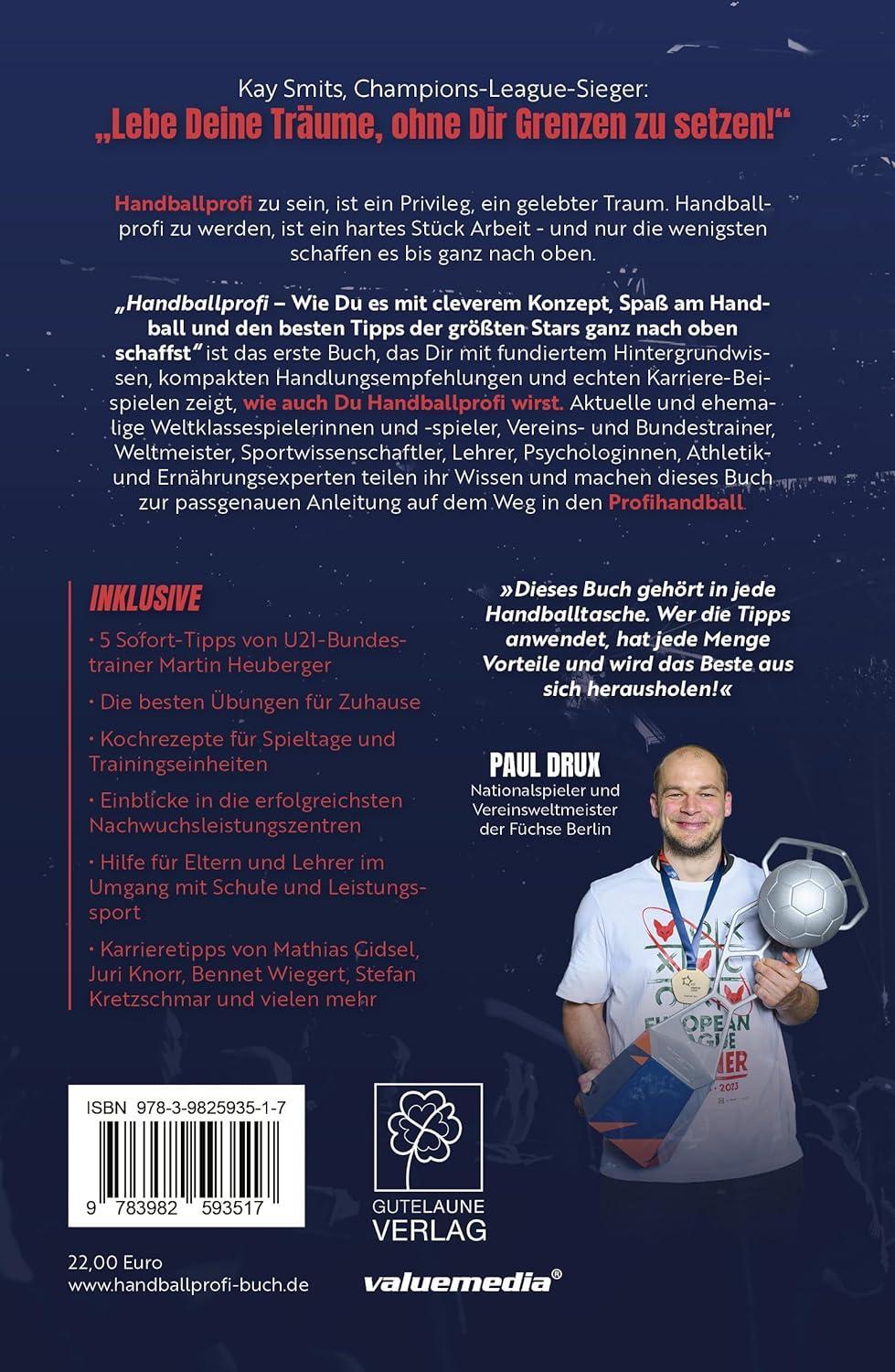 Rückseite: 9783982593517 | Handballprofi | Peter Gerfen | Taschenbuch | Deutsch | 2024