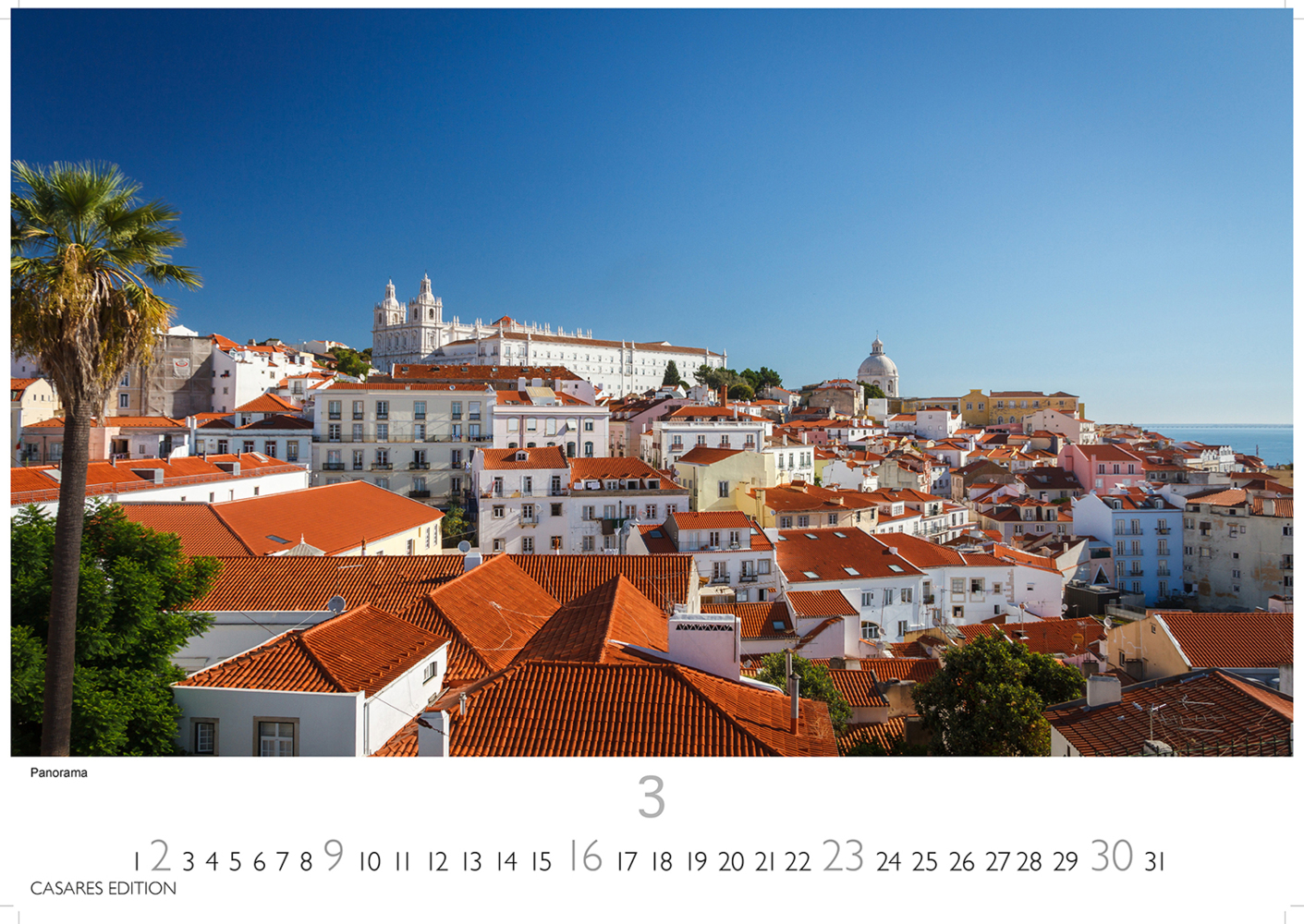 Bild: 9781835240700 | Lissabon 2025 L 35x50cm | Kalender | 14 S. | Deutsch | 2025