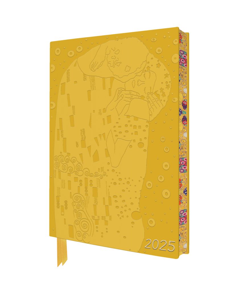 Cover: 9781835621530 | Gustav Klimt - Der Kuss - Tischkalender 2025 | Flame Tree Publishing