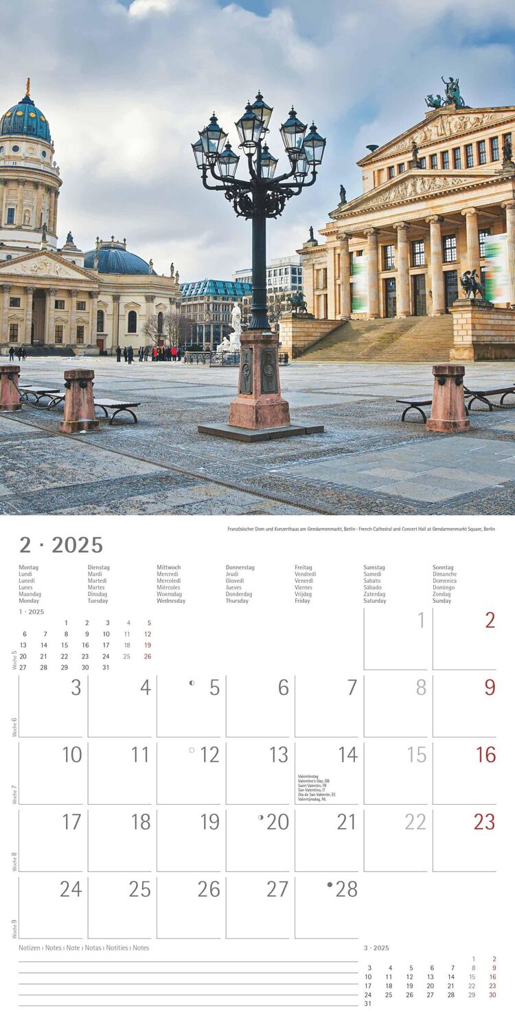 Bild: 4251732343088 | Deutschland 2025 - Broschürenkalender 30x30 cm (30x60 geöffnet) -...