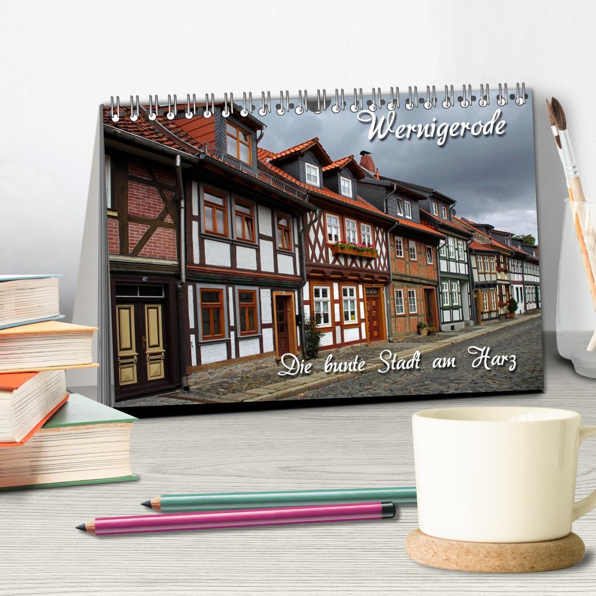 Bild: 9783435782055 | Wernigerode (Tischkalender 2025 DIN A5 quer), CALVENDO Monatskalender