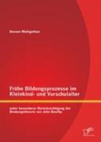 Cover: 9783842889446 | Frühe Bildungsprozesse im Kleinkind- und Vorschulalter unter...