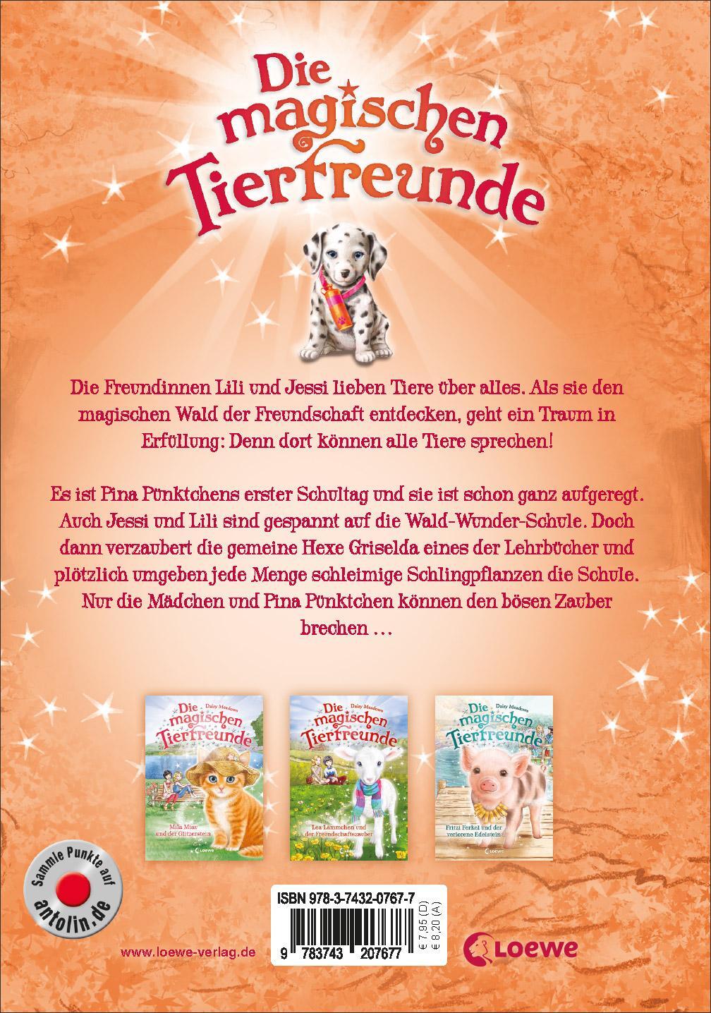 Rückseite: 9783743207677 | Die magischen Tierfreunde (Band 15) - Pina Pünktchen kommt in die...