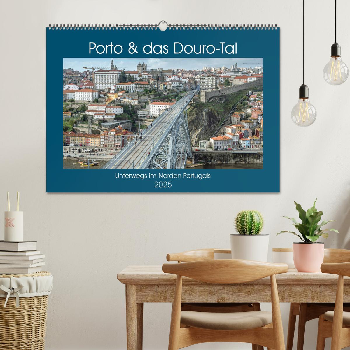 Bild: 9783435318988 | Porto &amp; das Douro-Tal (Wandkalender 2025 DIN A2 quer), CALVENDO...