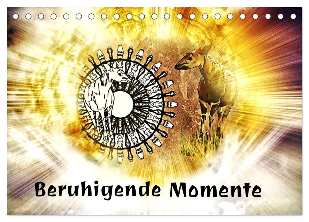 Cover: 9783383979347 | Mandalas 2025 - Beruhigende Momente (Tischkalender 2025 DIN A5...