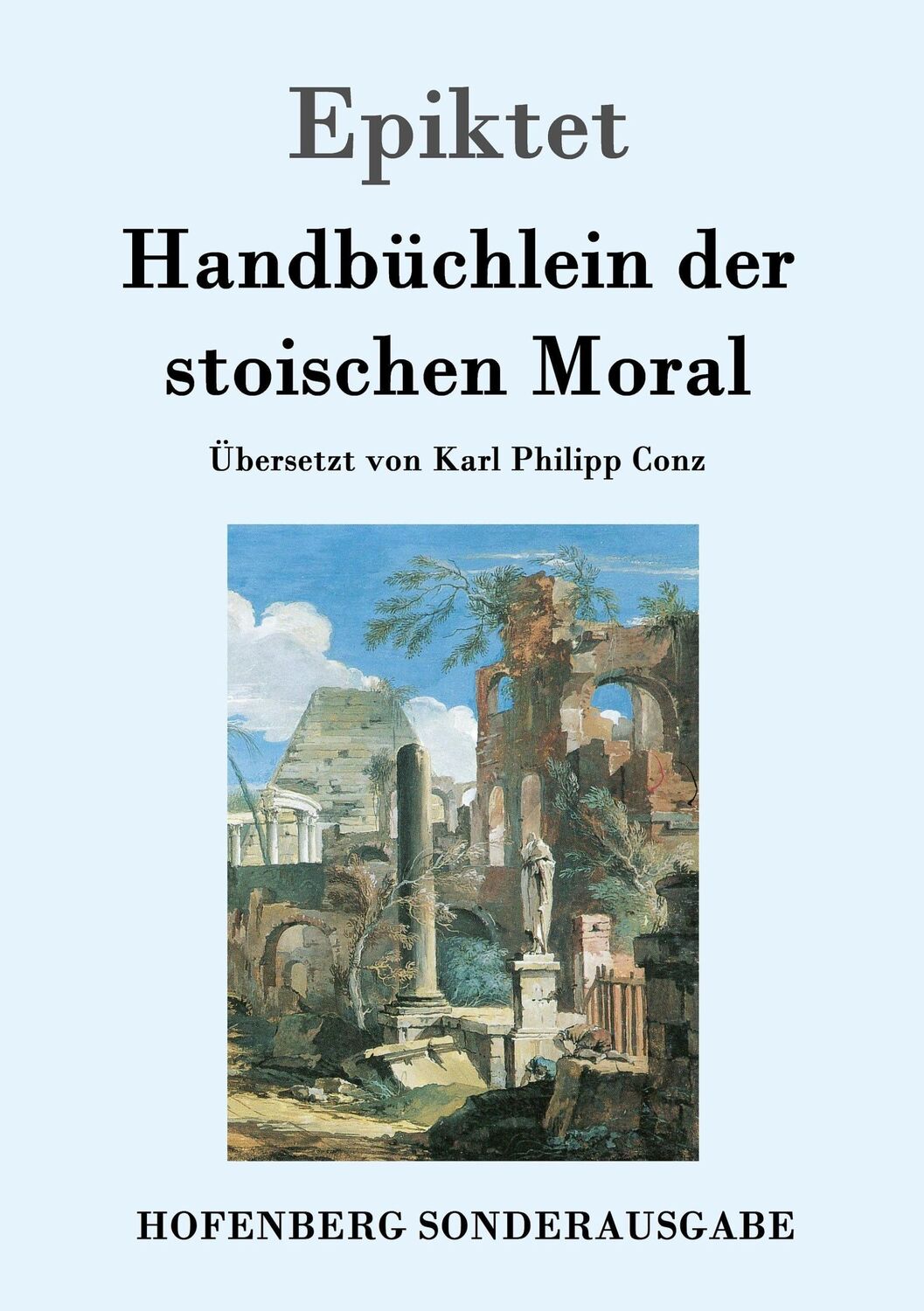 Cover: 9783843017145 | Handbüchlein der stoischen Moral | Epiktet | Taschenbuch | Paperback