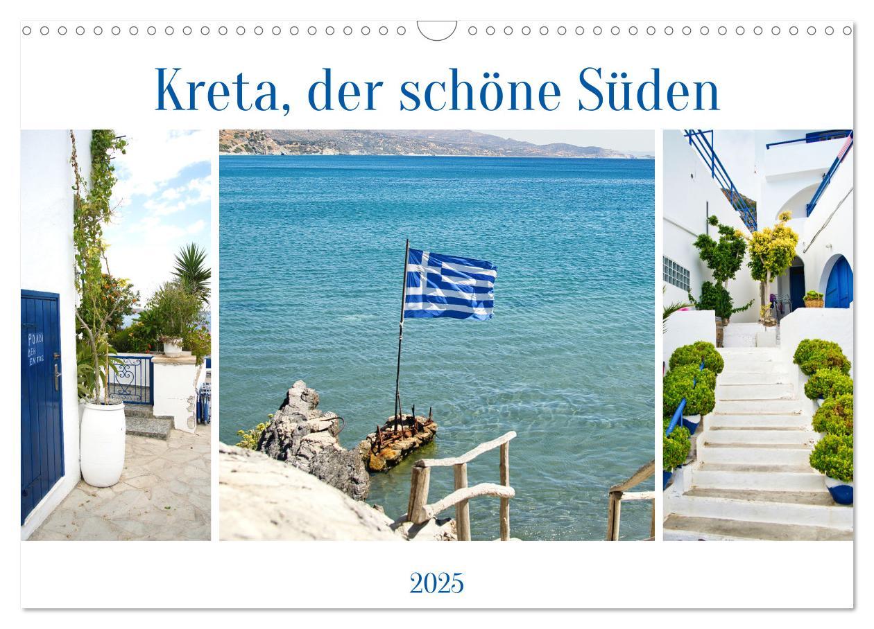 Cover: 9783383935701 | Kreta, der schöne Süden (Wandkalender 2025 DIN A3 quer), CALVENDO...