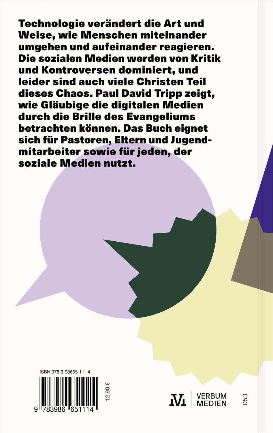 Rückseite: 9783986651114 | Reaktivität überwinden | Paul David Tripp | Taschenbuch | 209 S.