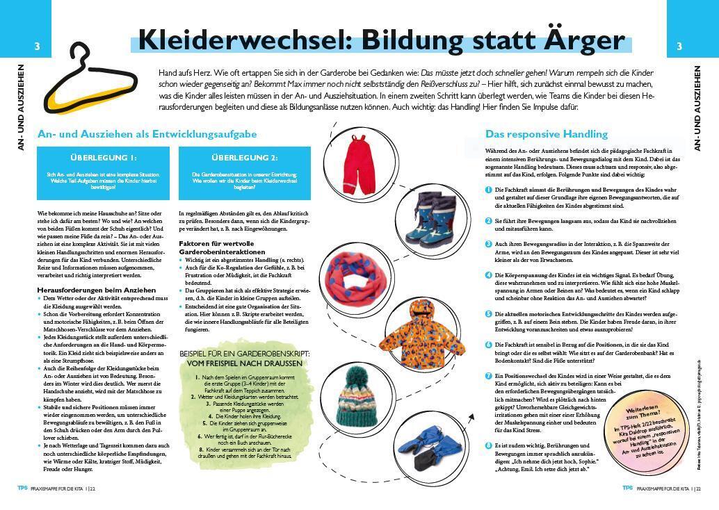 Bild: 9783960462293 | TPS-Praxismappe für die Kita: Treffpunkt Garderobe | Buch | 40 S.