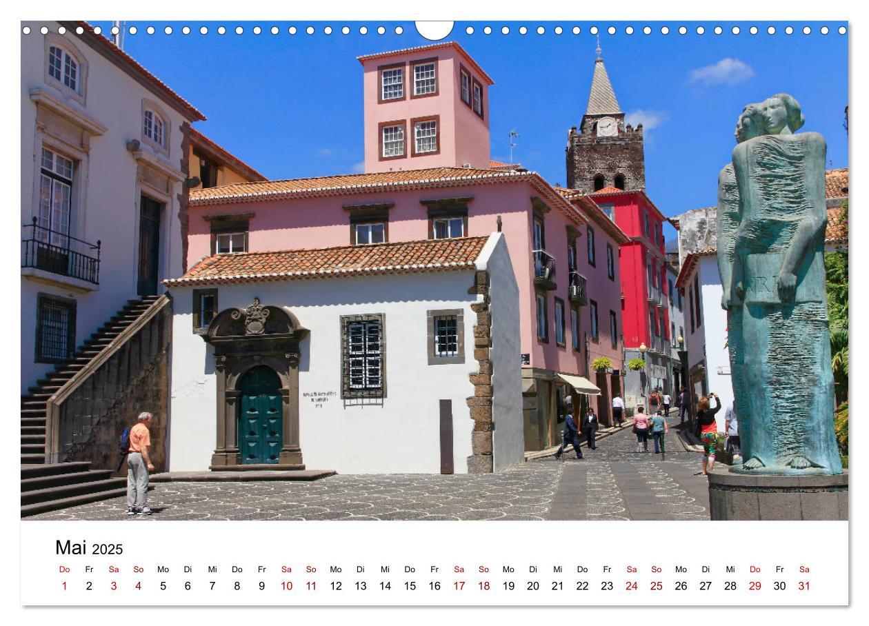 Bild: 9783435447572 | Funchal - Die Hauptstadt von Madeira (Wandkalender 2025 DIN A3...