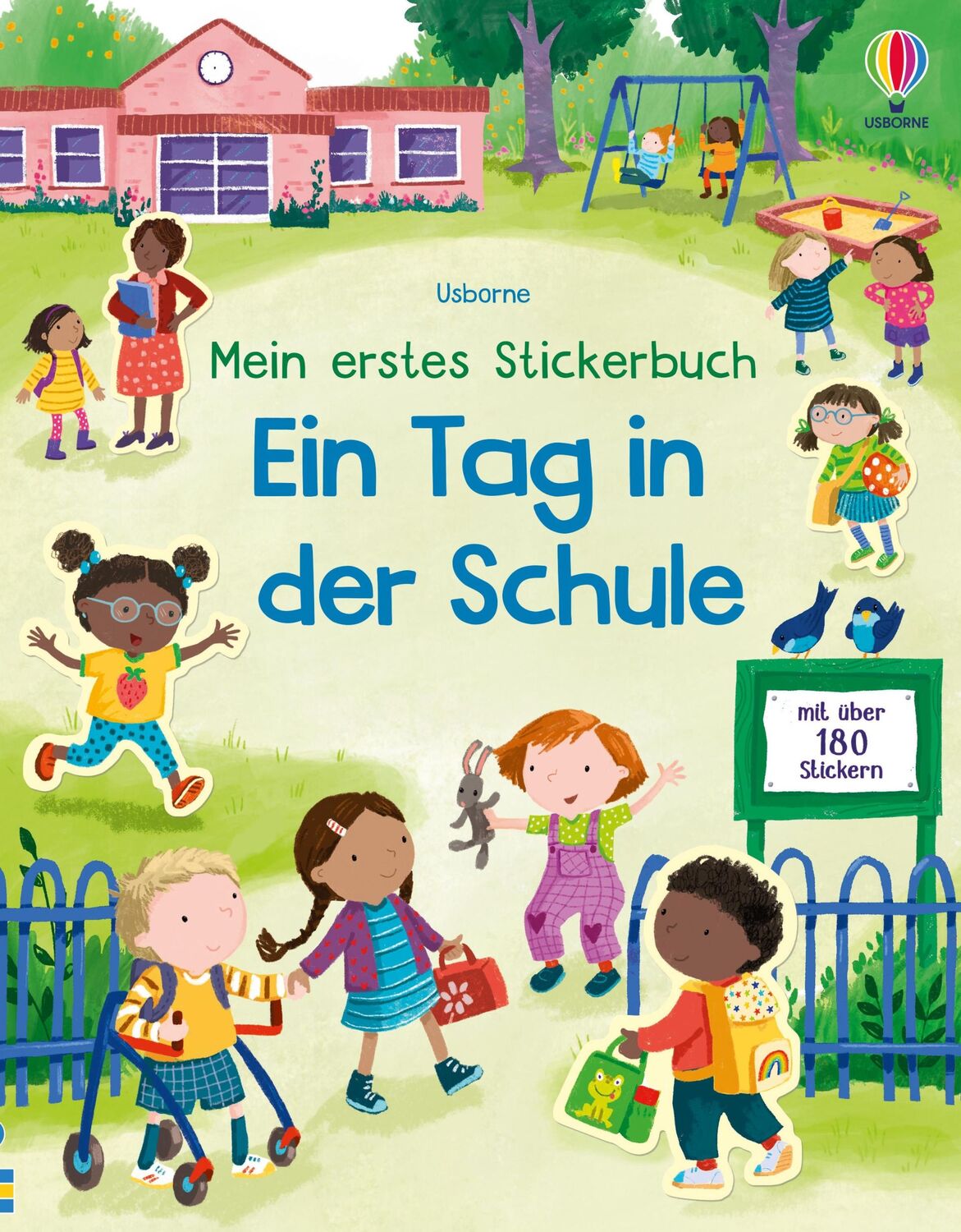 Cover: 9781035701230 | Mein erstes Stickerbuch: Ein Tag in der Schule | Bathie | Taschenbuch