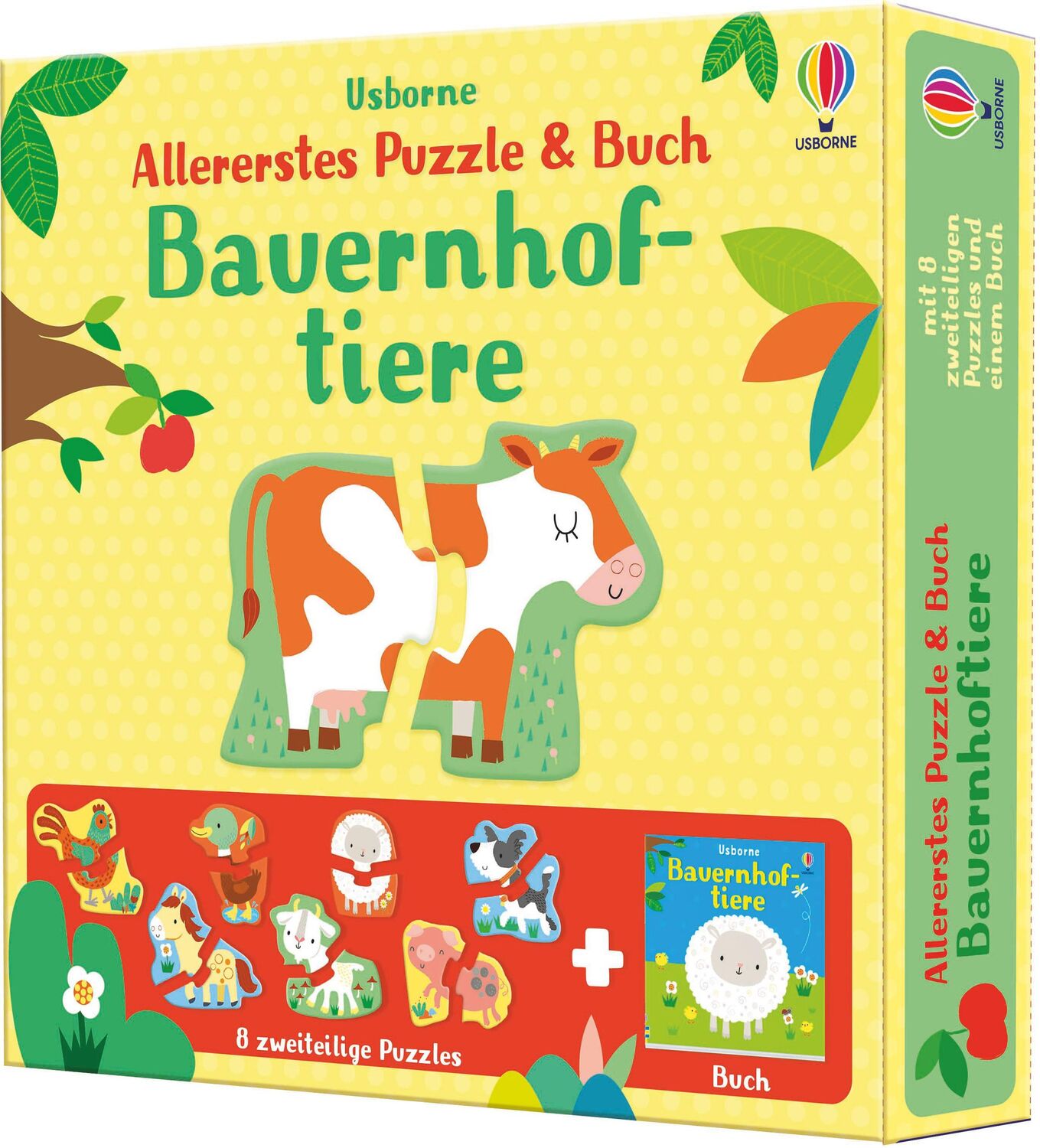 Cover: 9781789415704 | Allererstes Puzzle &amp; Buch: Bauernhoftiere | Matthew Oldham | Buch