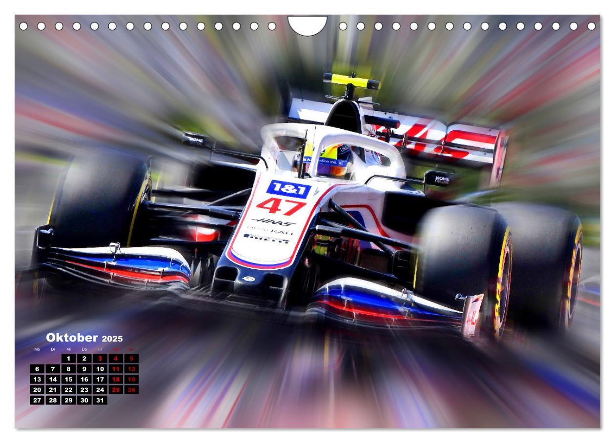 Bild: 9783435001231 | Leidenschaft Formel 1 (Wandkalender 2025 DIN A4 quer), CALVENDO...