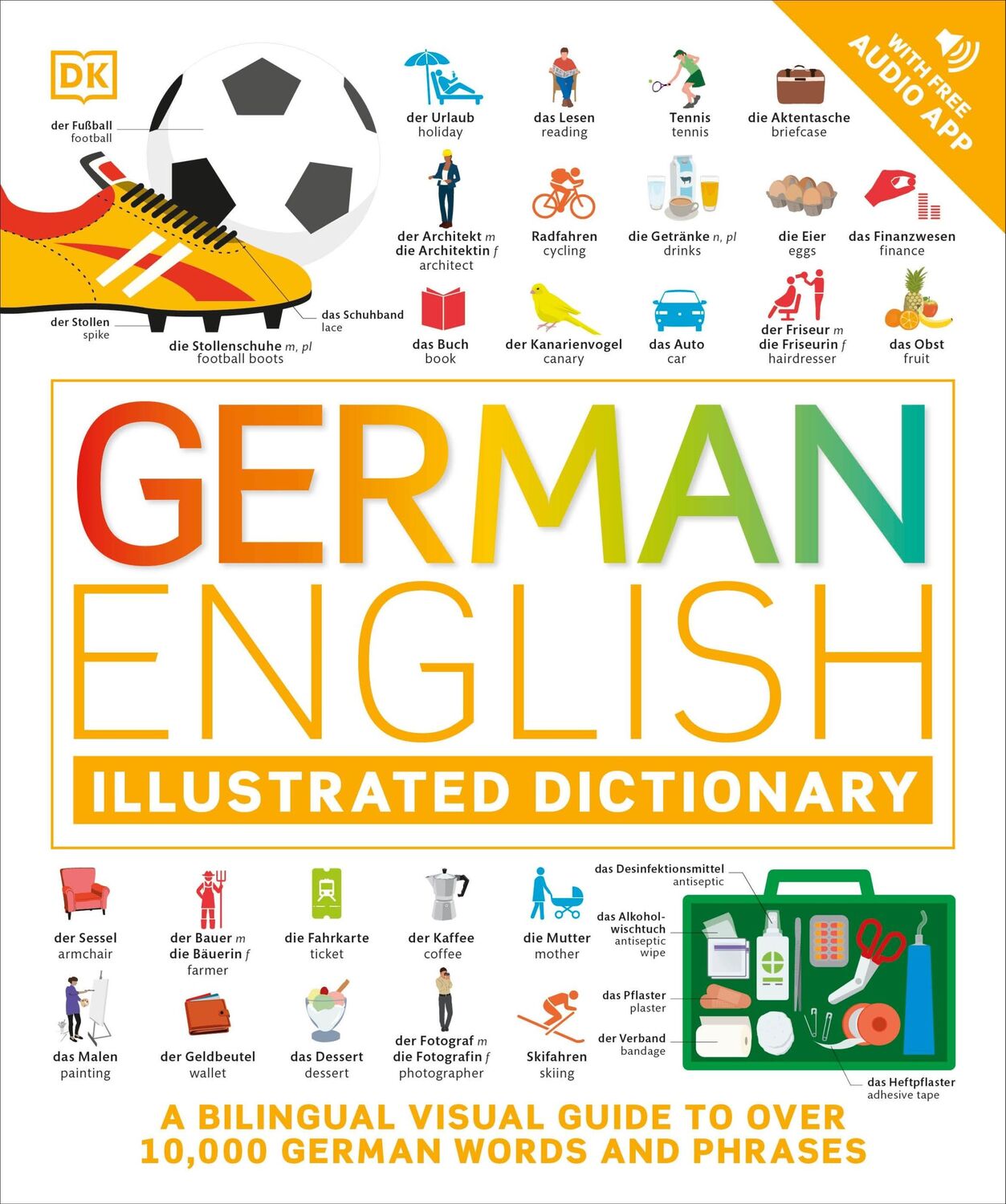 Cover: 9780241601488 | German English Illustrated Dictionary | Dk | Taschenbuch | Englisch