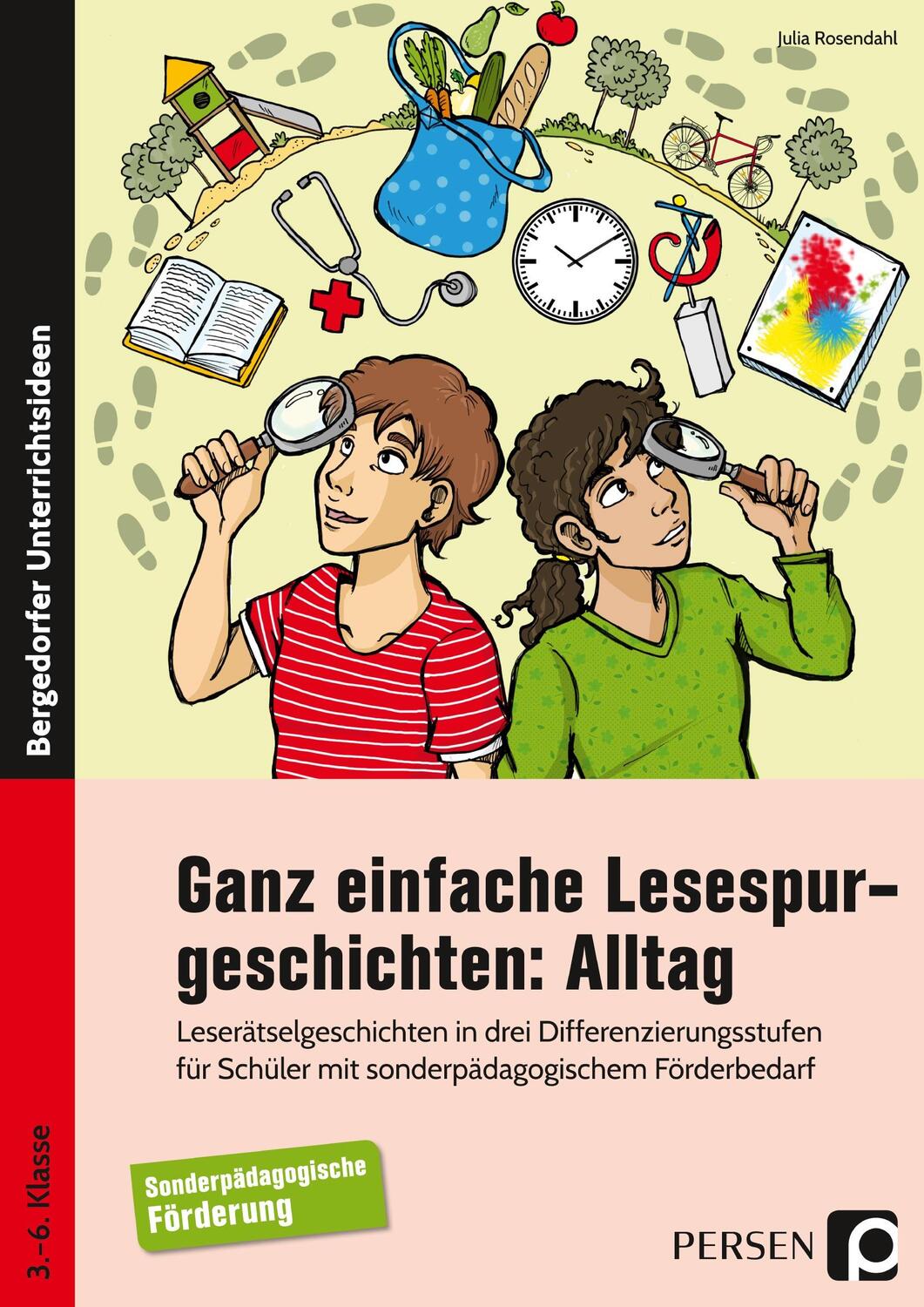 Cover: 9783403204305 | Ganz einfache Lesespurgeschichten: Alltag | Julia Rosendahl | Buch