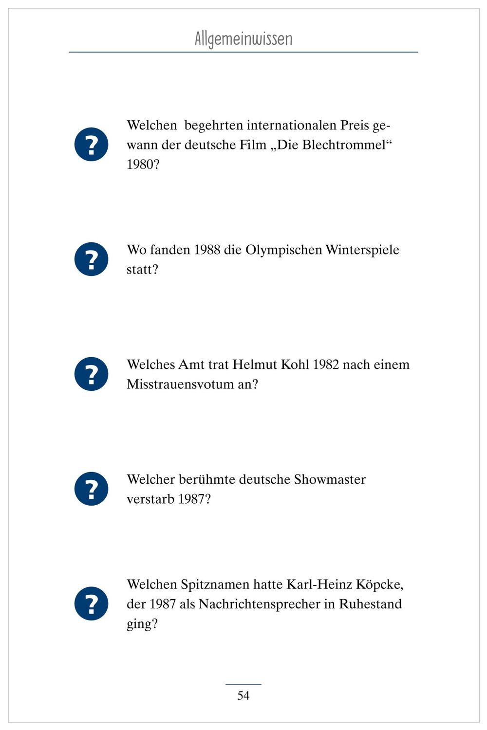 Bild: 9783948106348 | Allgemeinwissen. Das Gedächtnistraining-Quiz für Senioren. Ideal...