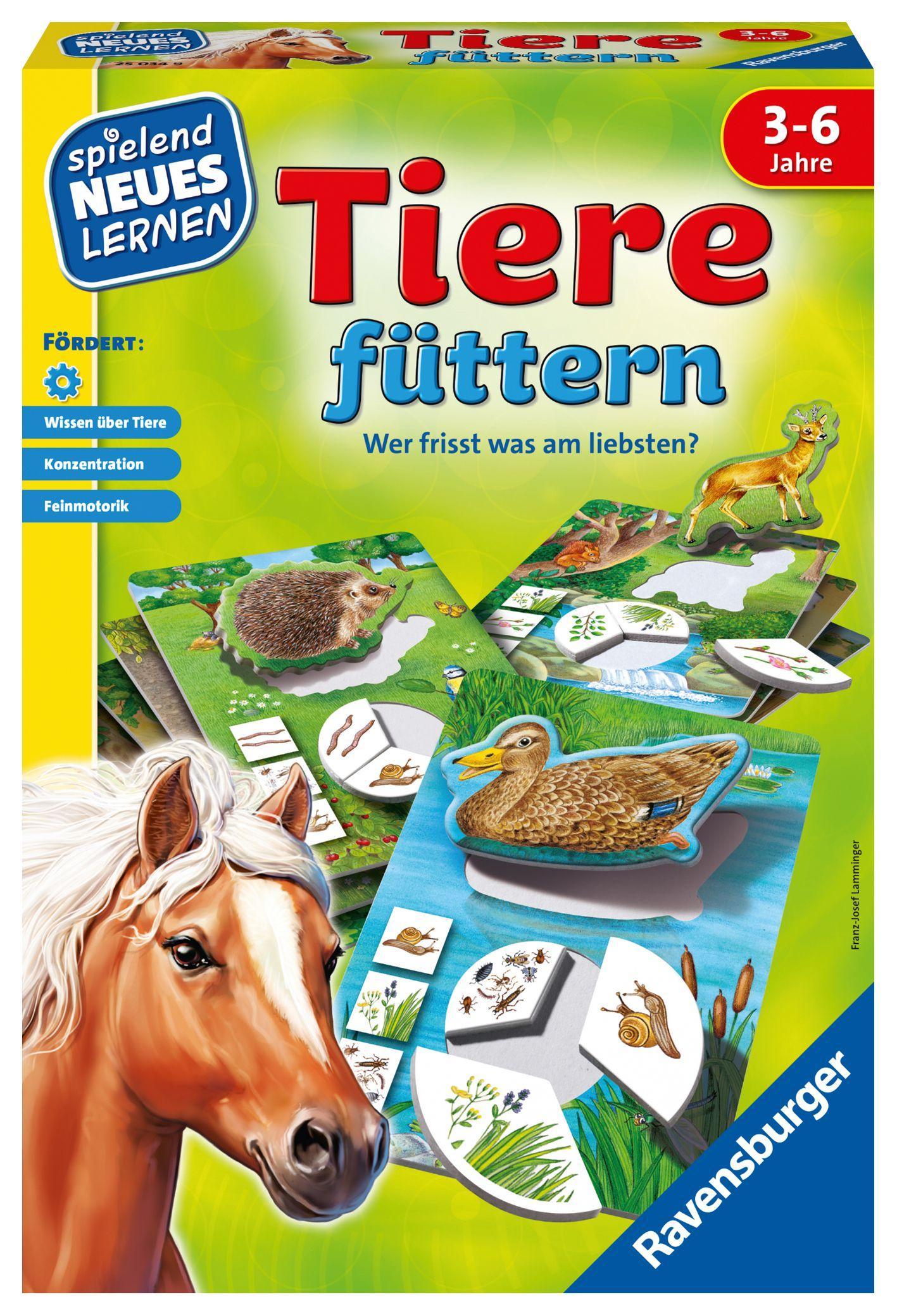 Cover: 4005556250349 | Tiere füttern | Franz-Josef Lamminger | Spiel | 25034 | Deutsch | 2018