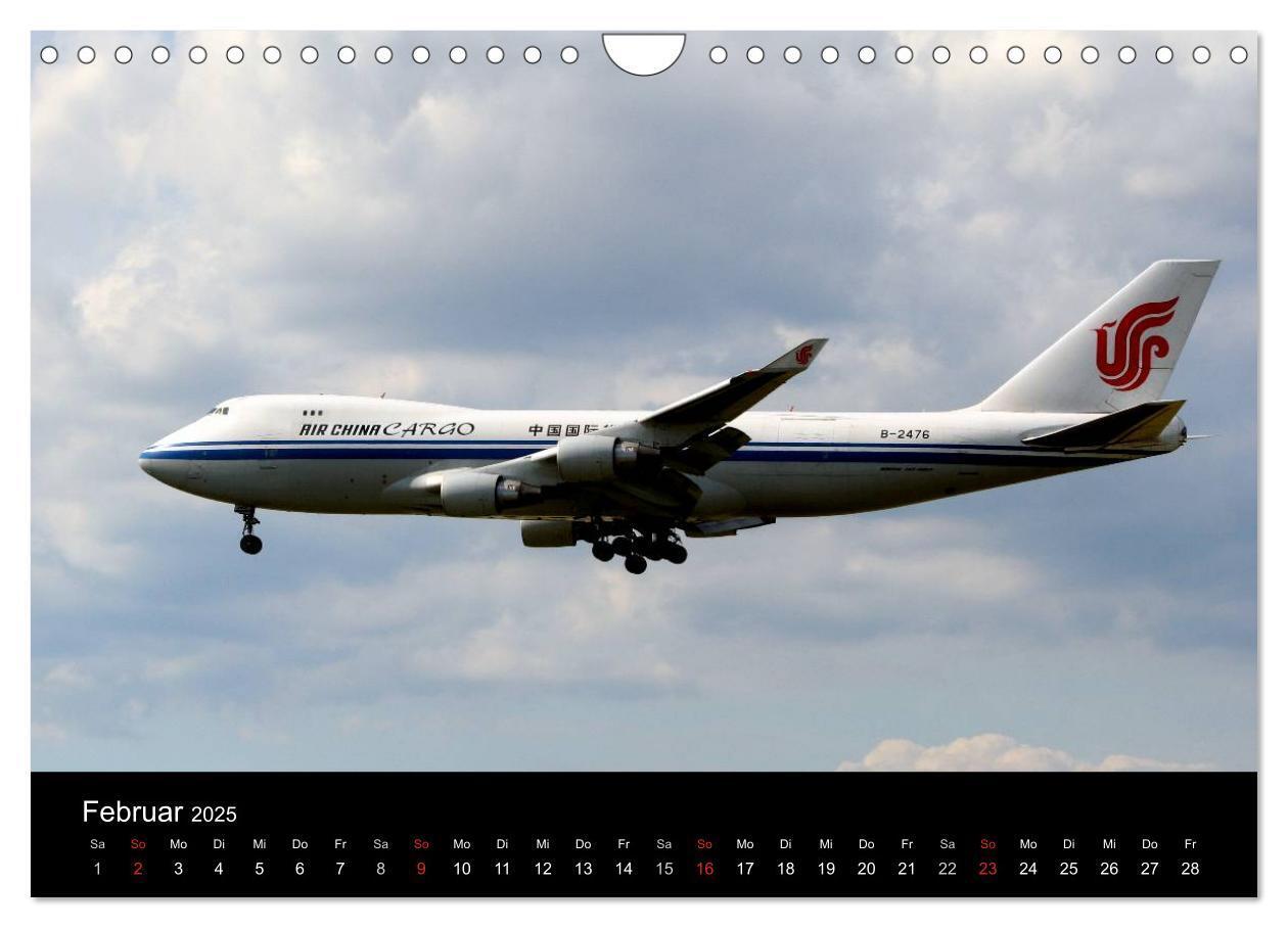 Bild: 9783435630301 | Internationale Frachtflugzeuge (Wandkalender 2025 DIN A4 quer),...