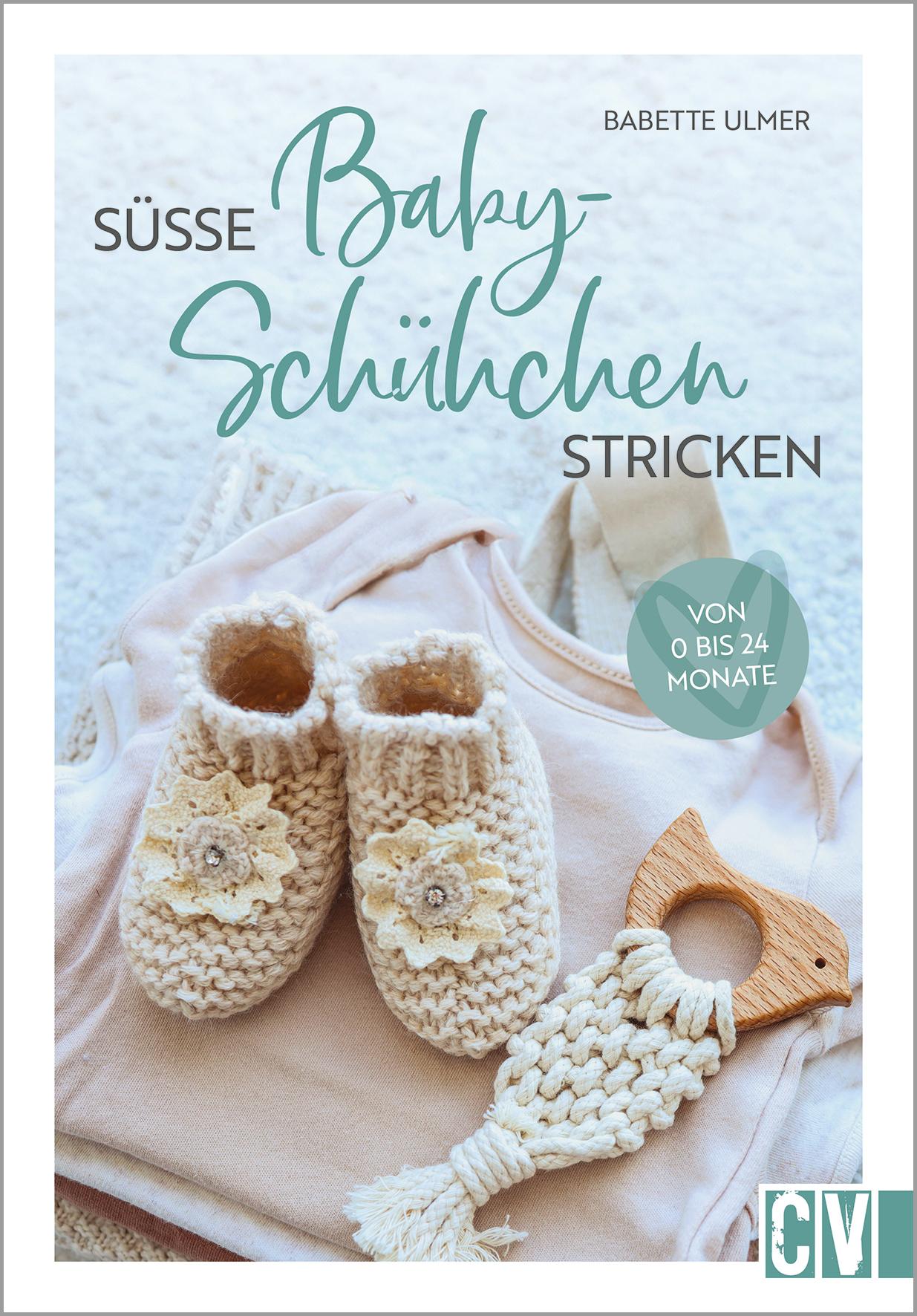 Cover: 9783841067982 | Süße Babyschühchen stricken | Von 0 bis 24 Monate | Babette Ulmer