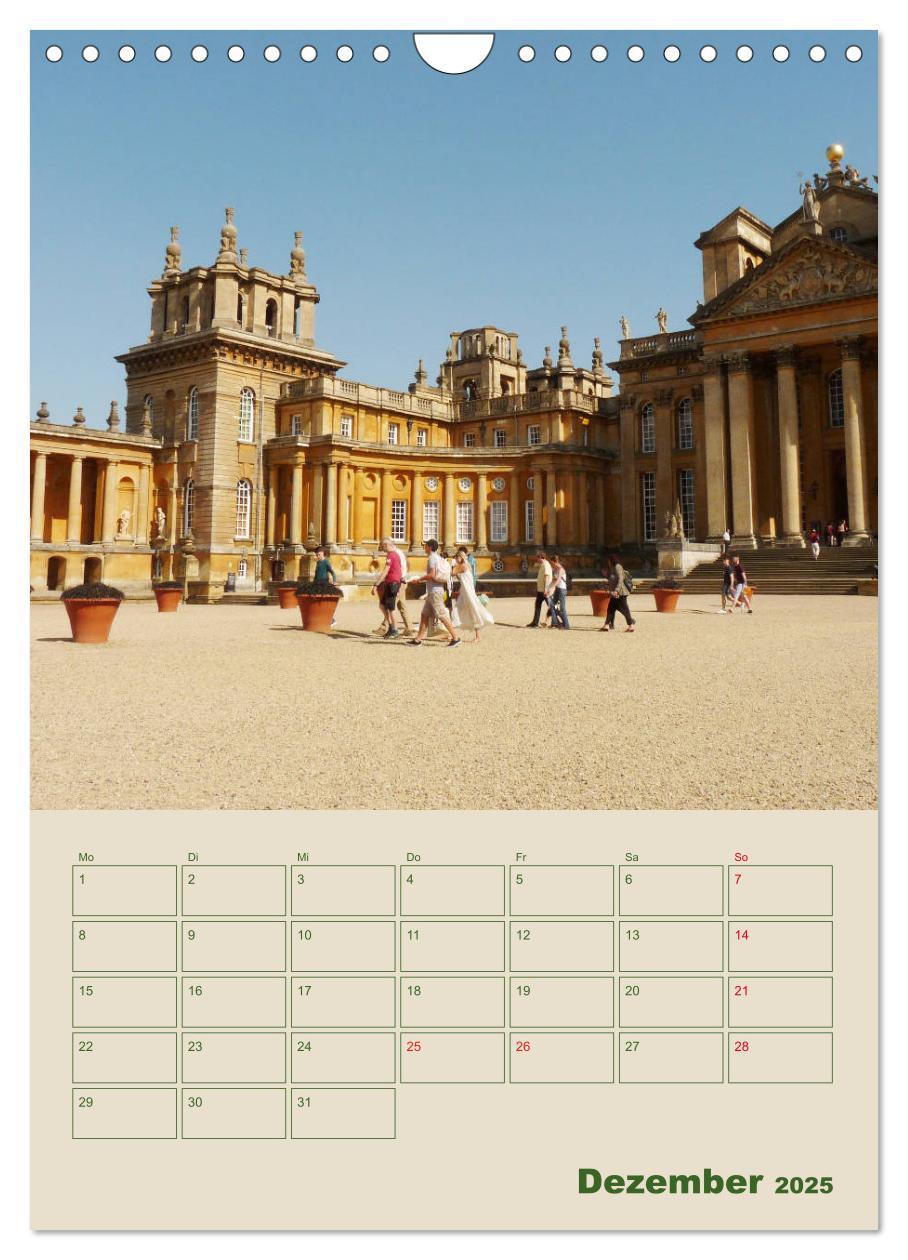 Bild: 9783435970506 | Schlösser und Gärten in England (Wandkalender 2025 DIN A4 hoch),...